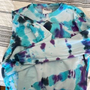 Tie Dye pullover sweater